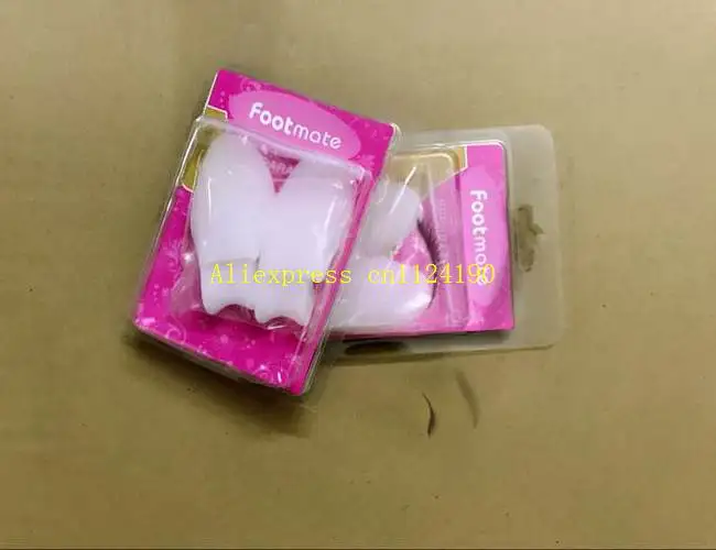 Розничная продажа 2000 шт. (= 1000 пар) гелевый разделитель для защиты большого пальца