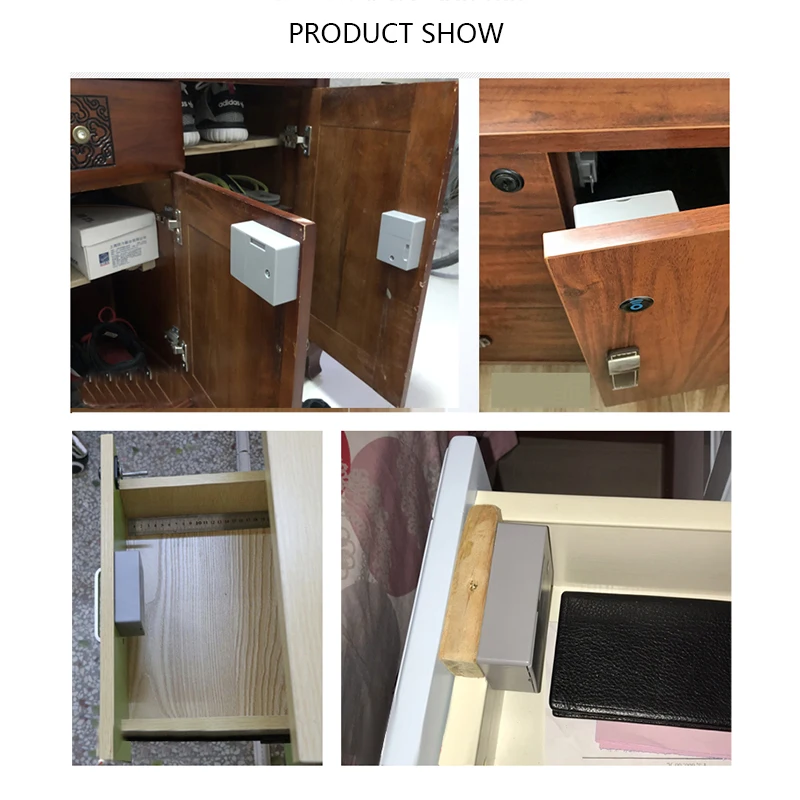 Умный домашний набор RFID замок ящика шкафа DIY Скрытый цифровой без перфорации