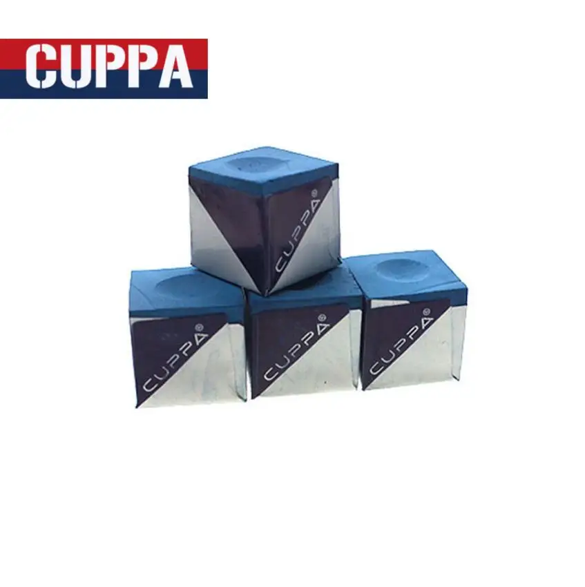 Новое поступление Cuppa 2 шт./партия маслянистый бильярдный мел голубой бильярдный аксессуары профессиональный высокое качество ручной работы Китай