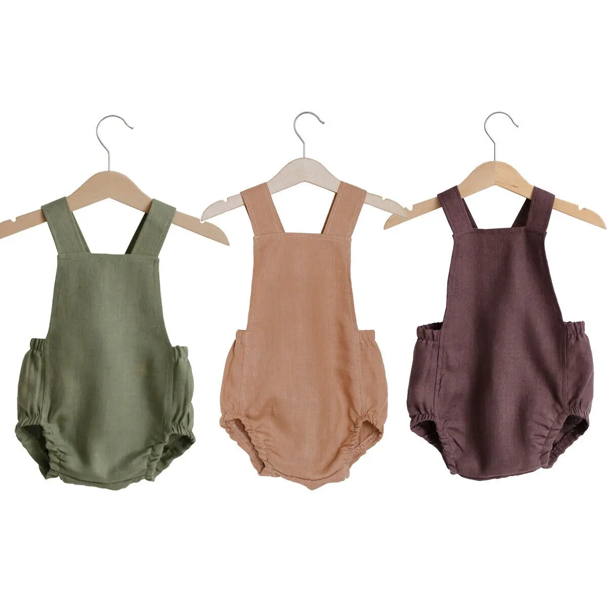 Для Новорожденных маленьких мальчиков и девочек детский комбинезон летние