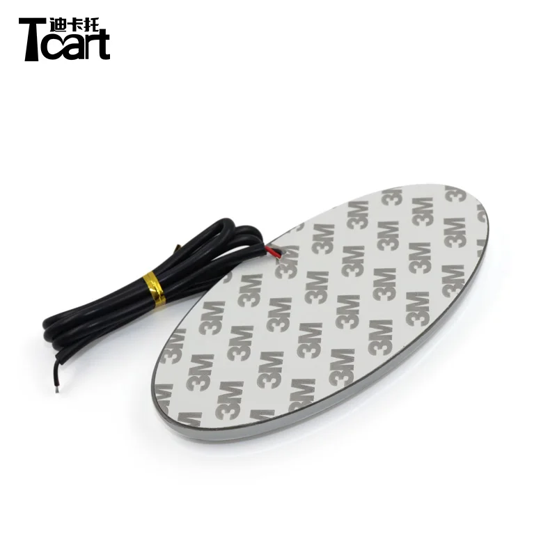 Tcart 4D автомобильная лампа эмблема светодиодный задний значок наклейка
