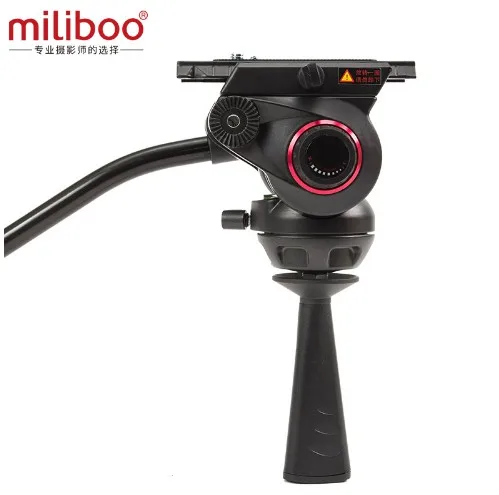 Miliboo MYT803 плоская основа Жидкостная головка с чашей 75 мм размер обновленная
