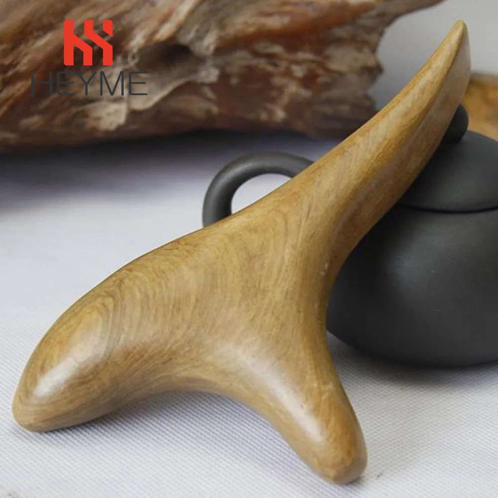 HEYME Camphor деревянный тригонометрический массажный конус для тела ног Деревянный