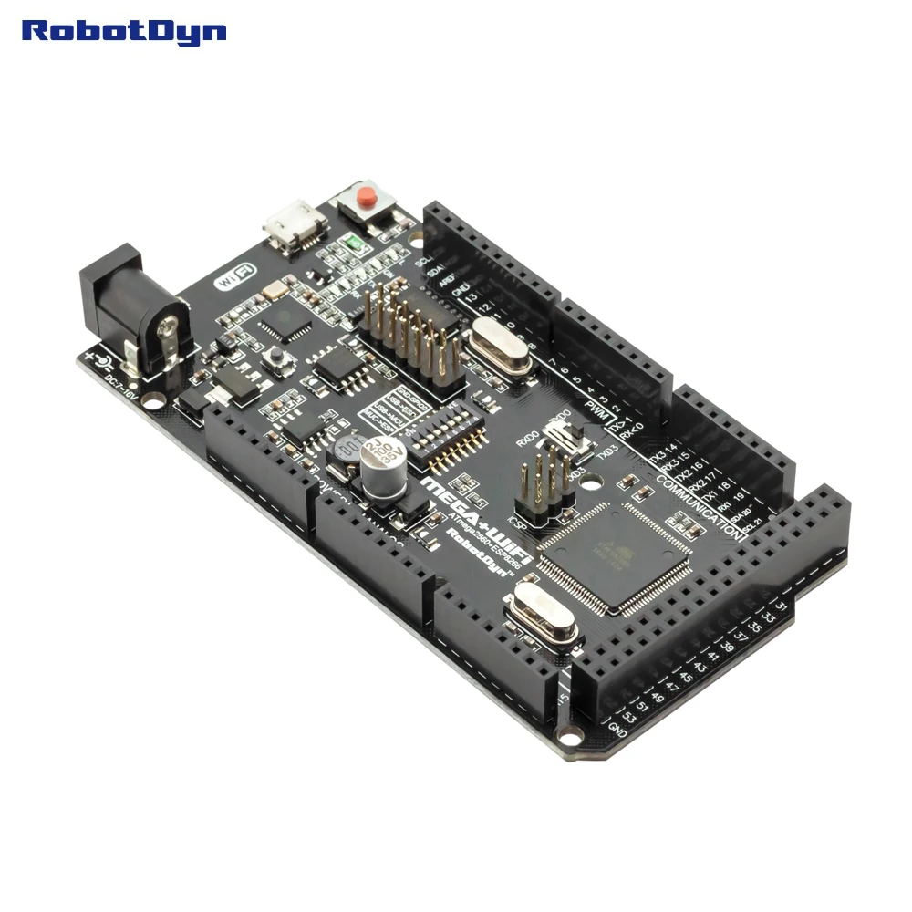 Мега + WiFi R3 ATmega2560 ESP8266 (8 МБ памяти) USB-TTL CH340G. Совместимы для Arduino MEGA nodemcu wemos |