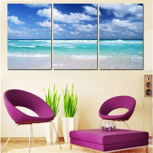 2016 3 панели Картина на холсте настенная живопись холст картины для гостиной стены