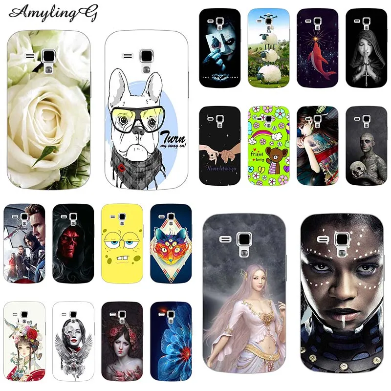 Чехол для samsung Galaxy S Duos GT S7562 GT-S7562 7562 Trend Plus S7580 S7582 GT-S7580 GT-S7582 чехол с принтом кота Совы чехол для телефона