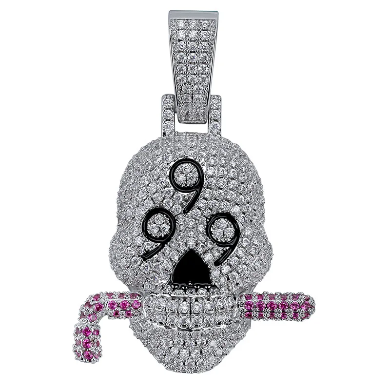 В стиле «хип-хоп» рок Полный AAA CZ камень Bling серебро Цвет 999 череп клуб Кулоны из нержавеющей стали ожерелье для мужчин в стиле хип хоп ювелирн...
В стиле «хип-хоп» рок Полный AAA CZ камень Bling серебро Цвет 999 череп клуб Кулоны из нержавеющей стали ожерелье для мужчин в стиле хип хоп ювелирн...