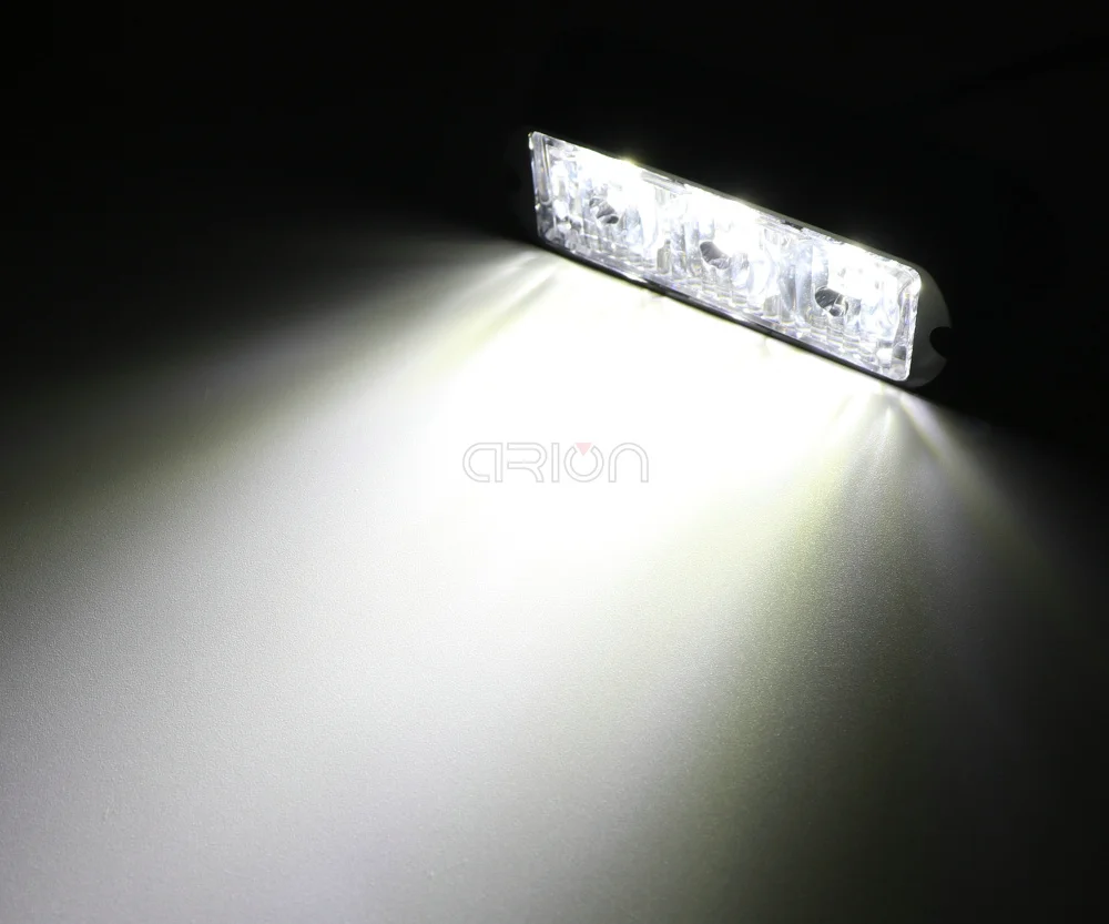 CIRION распродажа 2 шт./лот 3 светодиода янтарный красный синий зеленый решетка для