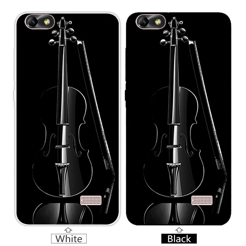 for Huawei Honor 4C / G Play Mini Case Silicon Capa Full Skull Phone Fundas Transparent Brick Road Cover |