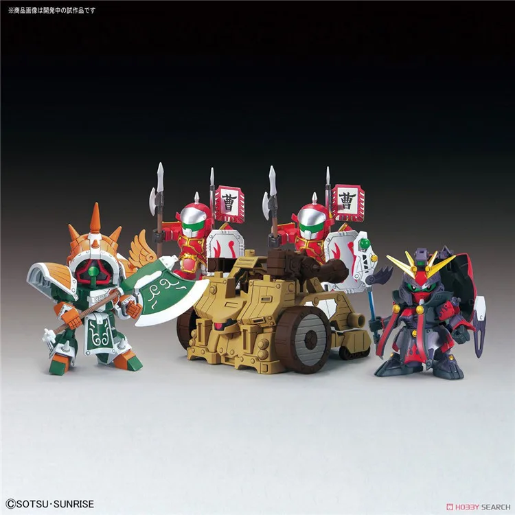 Bandai Gundam 24031 SD BB DianWei Asshimar JiaXu Ashtaron оружие для осады набор моделей фигурки героев