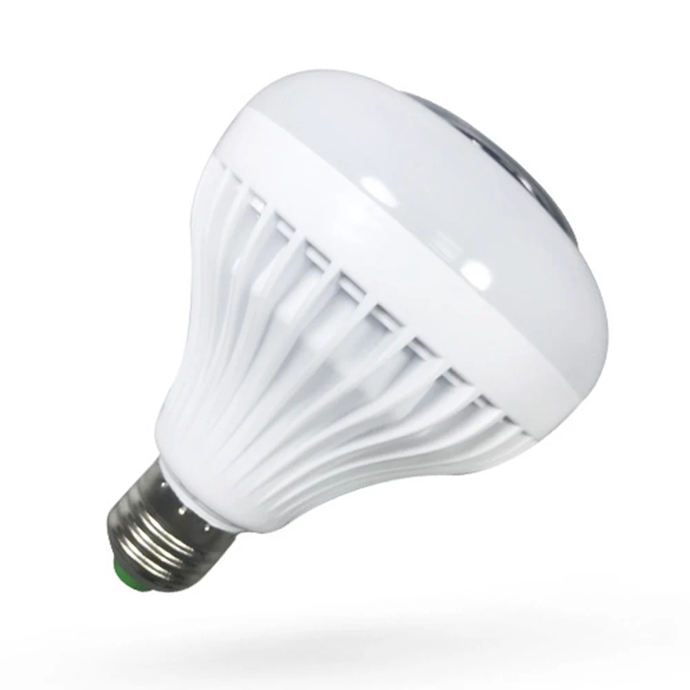 RGB Светодиодная лампа Беспроводная Bluetooth колонка музыкальное воспроизведение 220