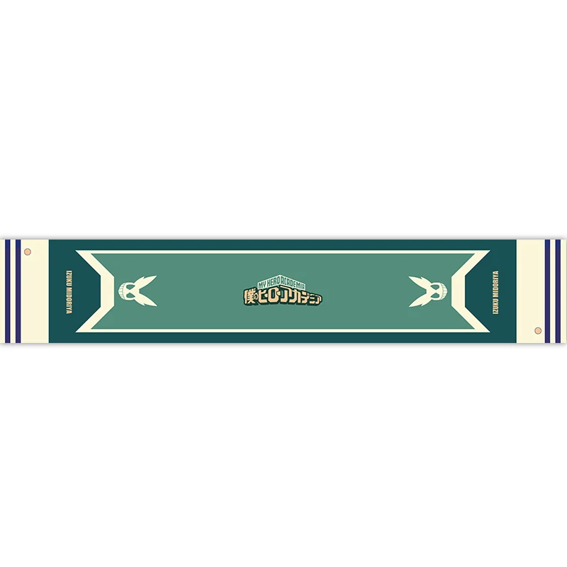 Аниме My Hero Academy Boku no Hiro Akademia Midoriya Izuku шото Тодороки кацуки бакугу реквизит для косплея шарф подарочная коллекция - Цвет: Midoriya Izuku