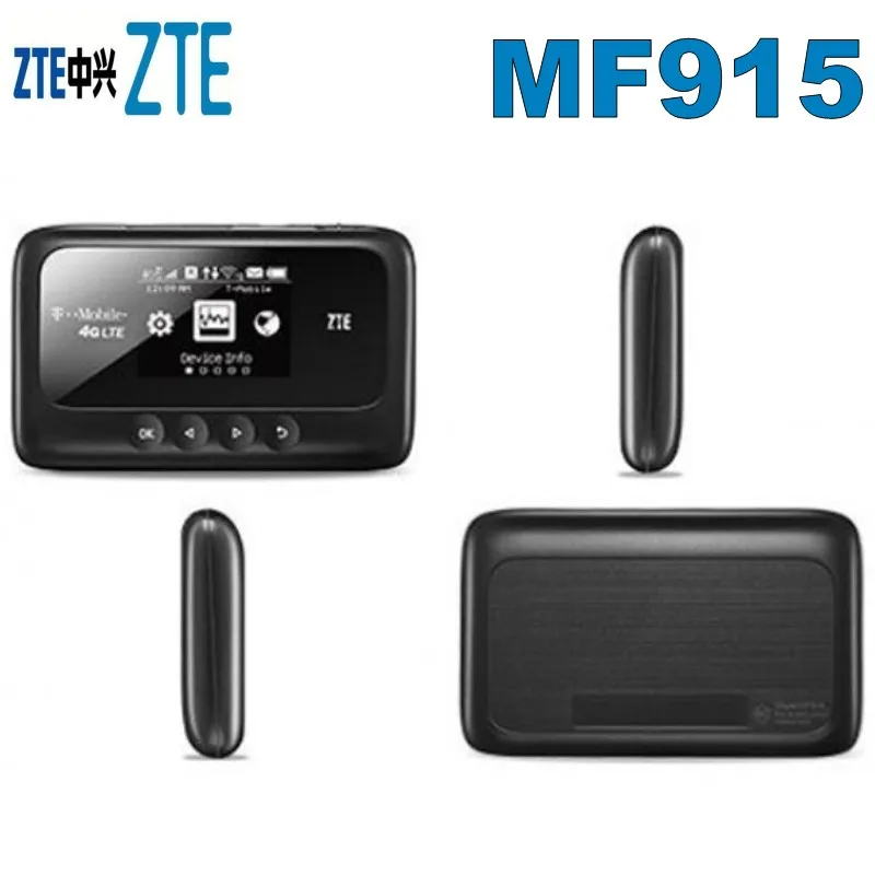 Разблокированный мобильный широкополосный Wi Fi роутер ZTE MF915 Z915 4G|external antenna|zte mf823modem