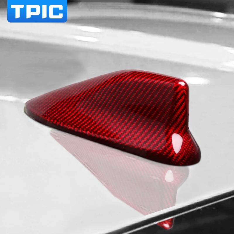 TPIC автомобильный радиоприемник из углеродного волокна Акулий плавник антенна