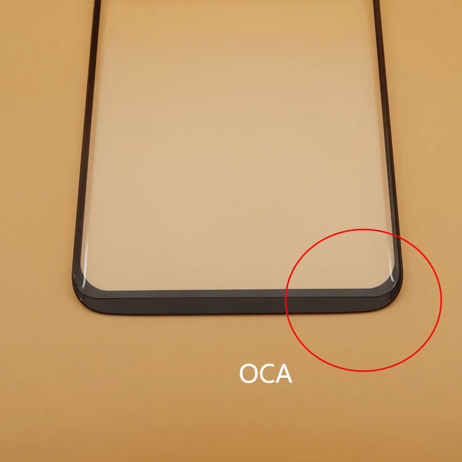 Переднее Сенсорное стекло для ЖК-экрана с клеем OCA Samsung Galaxy S9 Plus + G960 G965 внешнее