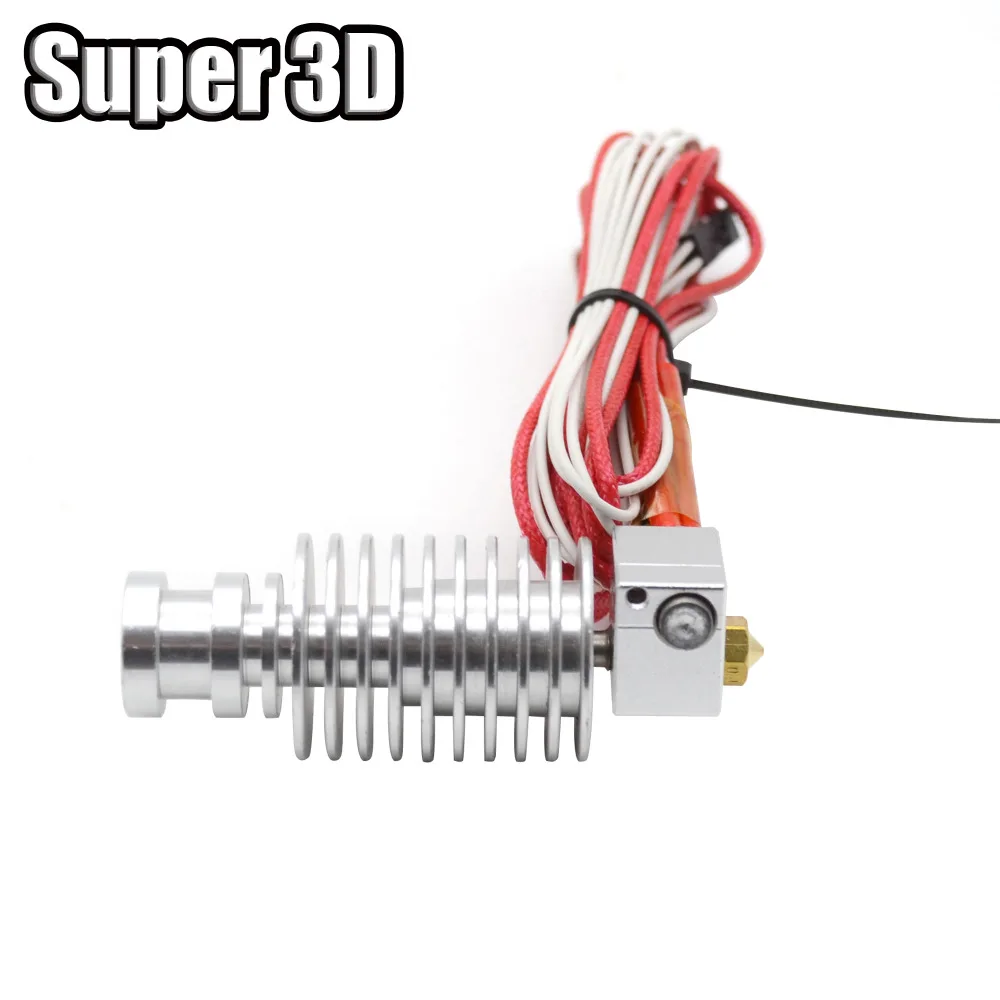 3D принтер V5 12V J head Hotend Wade экструдер с небольшим нагревательным блоком Для 1 75/3 0 мм|