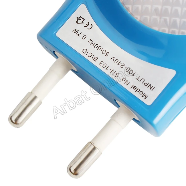 Портативный из светодиодов 0.7 Вт управления ночник авто-зонд детские спальни