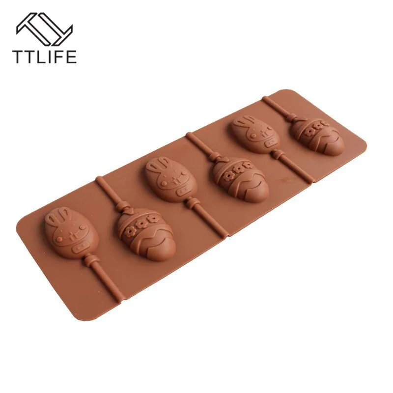 TTLIFE 6 отверстий фотографический фон с пасхальными яйцами 3D силиконовые формы для