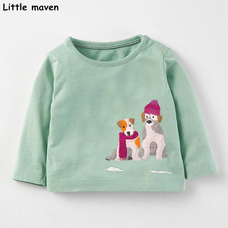 Little Maven/детская брендовая 2017 Новинка осени из хлопка для мальчиков и девочек