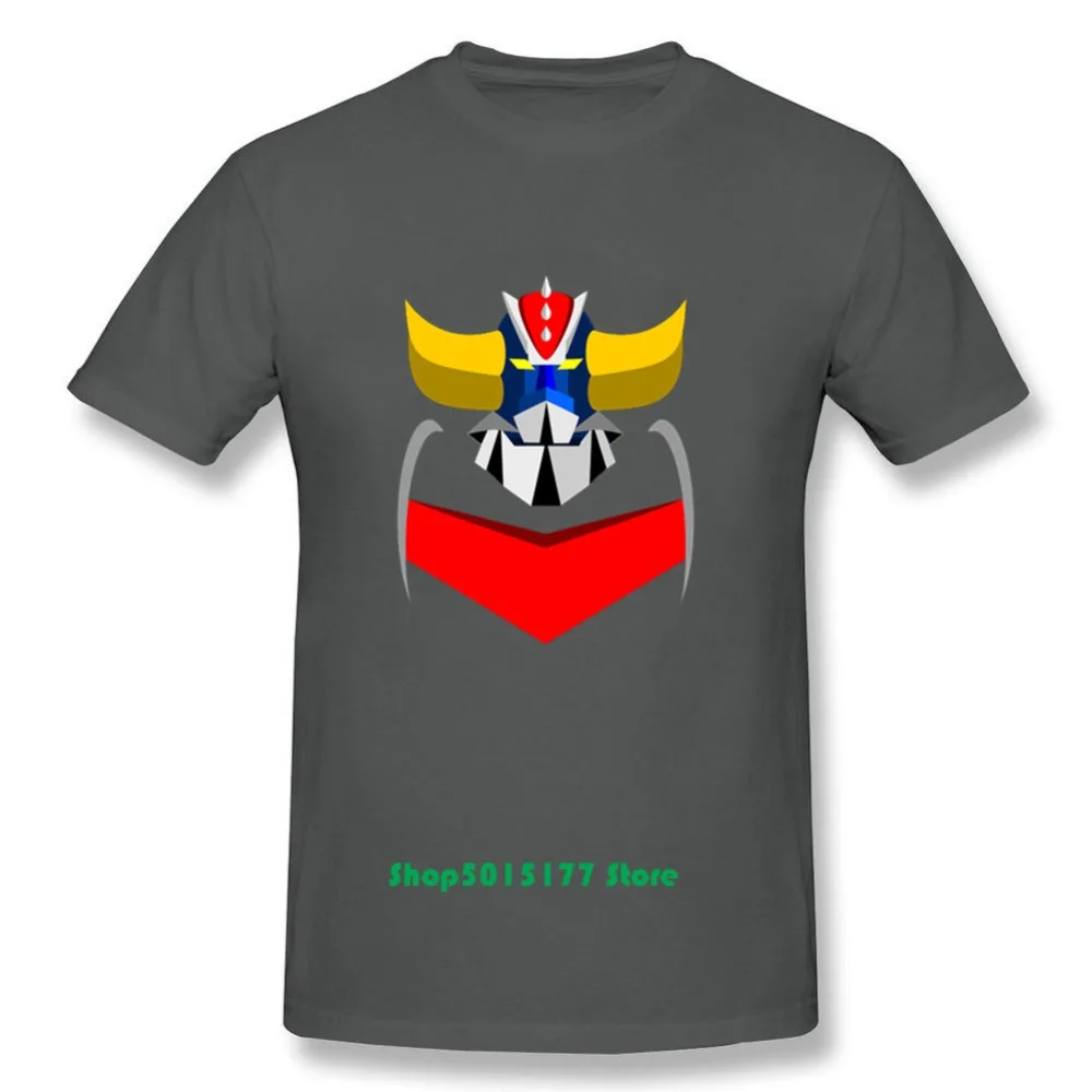 Новое поступление крутые футболки в японском стиле аниме UFO Robot Grendizer мужские Homme