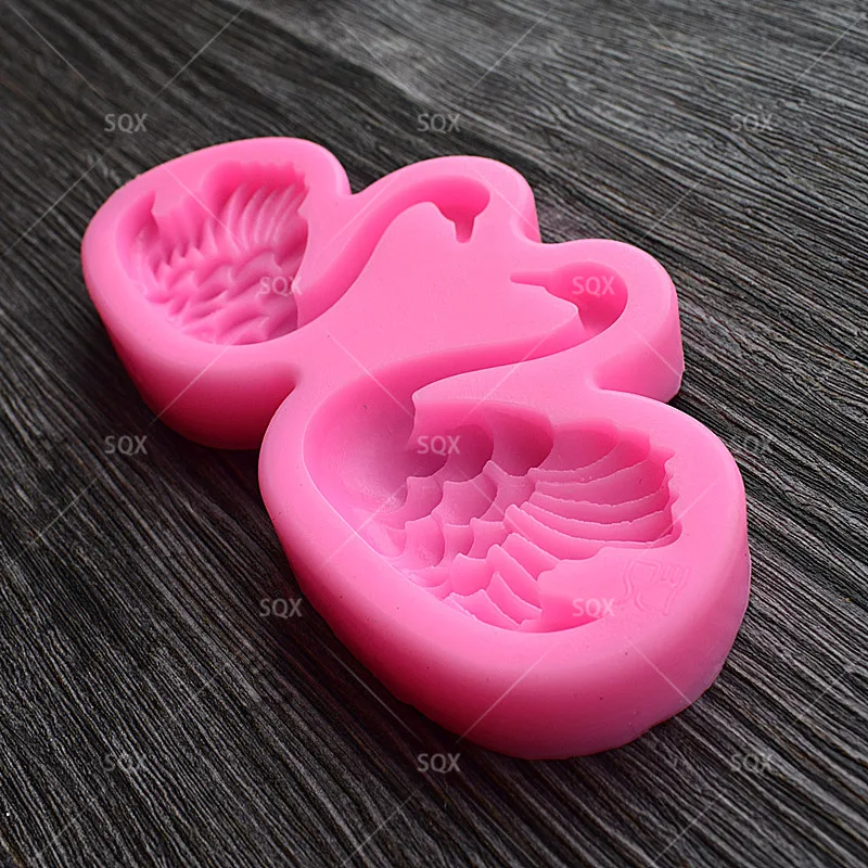 2 на лебедином шоколадных тортов силиконовая форма для помадки формы торта