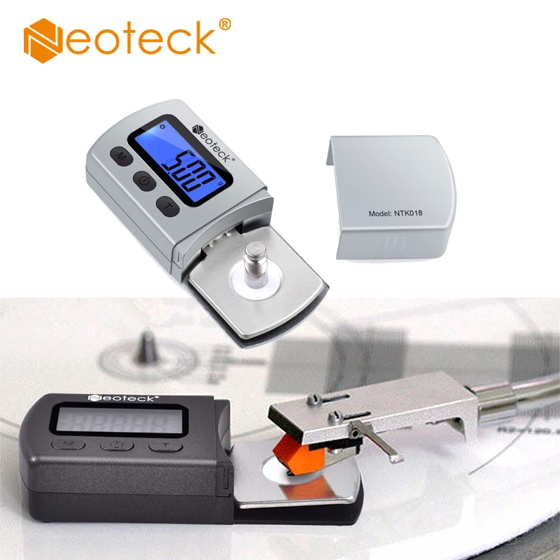 Neoteck портативный цифровой стилус для поворотного стола измеритель масштаба силы светодиодный dzr Стерлинговое серебро ювелирные изделия для тонарма Phono картридж