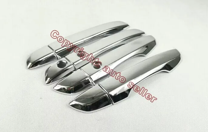 ABS Chrome Door Handle Cover Trim With Smart Hole For Honda Civic 2016 2017 | Автомобили и мотоциклы