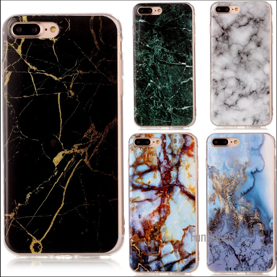 Трещины Мрамор чехол для iPhone 7 Plus 6S плюс 5S 5C 4S камень шаблон ТПУ Protector|cover for iphone|case
