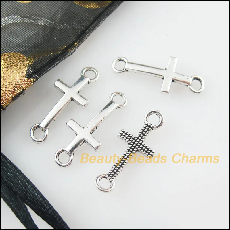 Коннекторы для подвесок тибетский серебристый цвет гладкие 8 х20 мм 60 шт. |