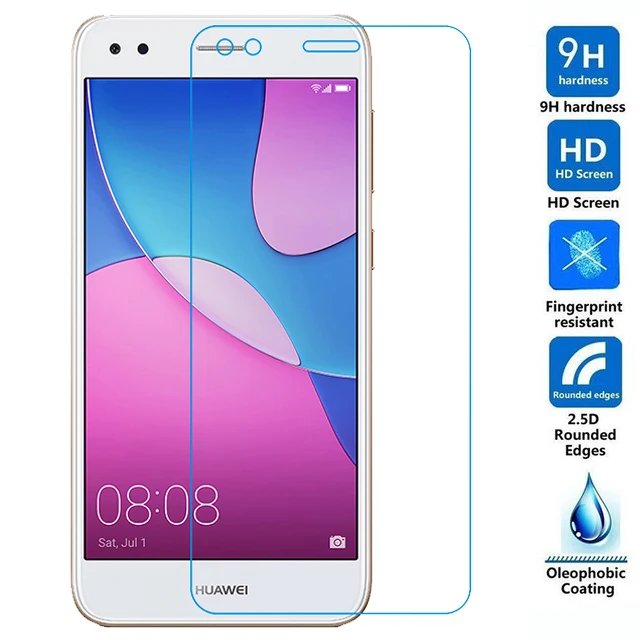Закаленное стекло 9H для Huawei Y6 Pro 2017 Высококачественная защитная пленка