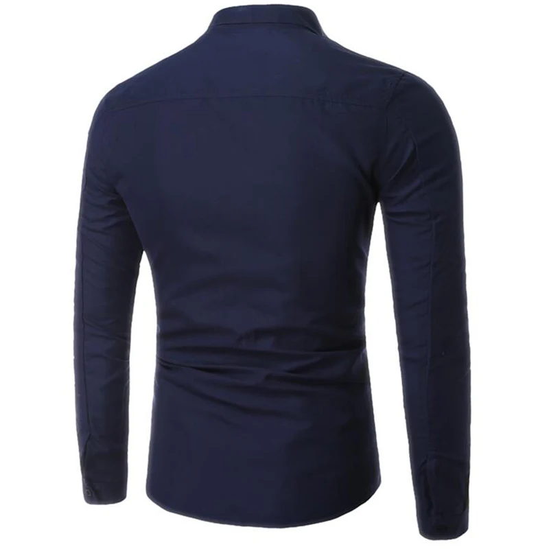 TOLVXHP бренд 2018 Модная рубашка Мужской груди Цветы платье рубашки Slim Fit отложным Для