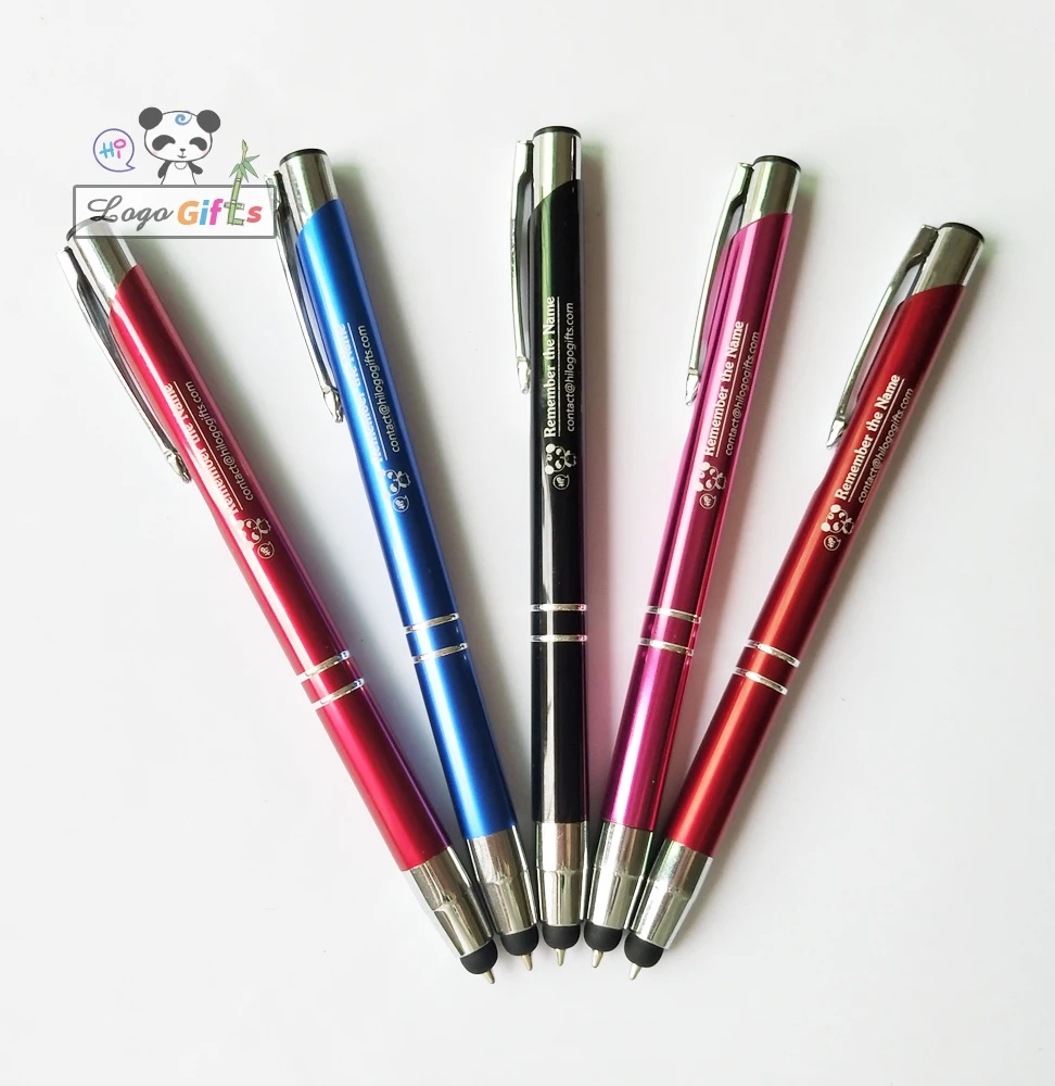 Новое поступление стилусы карандаши Топ экран под стилус touch ballpen personalzied подарки для мероприятий компании гравировкой с вашим логотипом