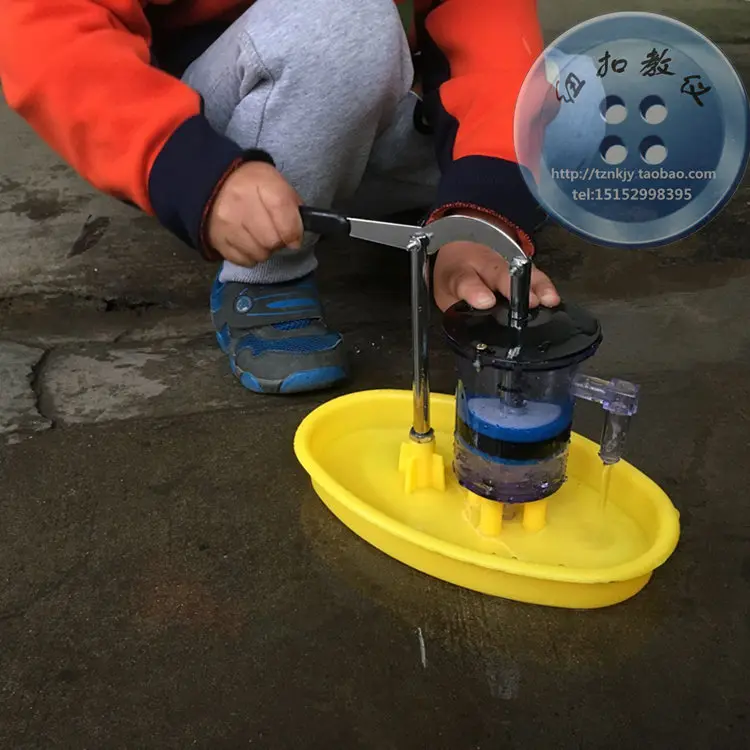 

Piston water pump model hydraulic well model physical mechanics elementary school middle and high school teaching instrument