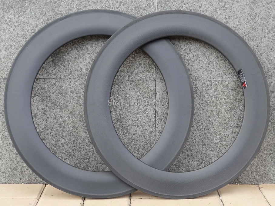 FLX-RIM-T08: углеродный матовый дорожный велосипед 700c трубчатый обод колеса 88 мм