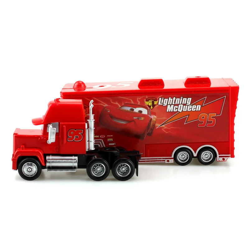 

Disney Pixar Cars 1:55 Diecast Metal Alloy Car Lightning McQueen King Chick Hicks Francesco Mack Uncle Truck Toys