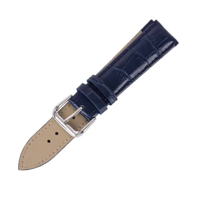 Дамский водонепроницаемый кожаный ремешок из бамбука красный белый синий