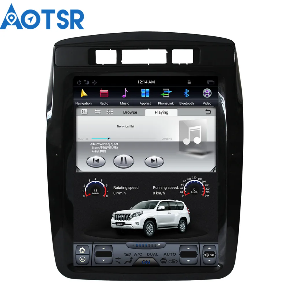 Автомобильный мультимедийный плеер Aotsr Android 7 1 Tesla GPS навигация видео для Volkswagen