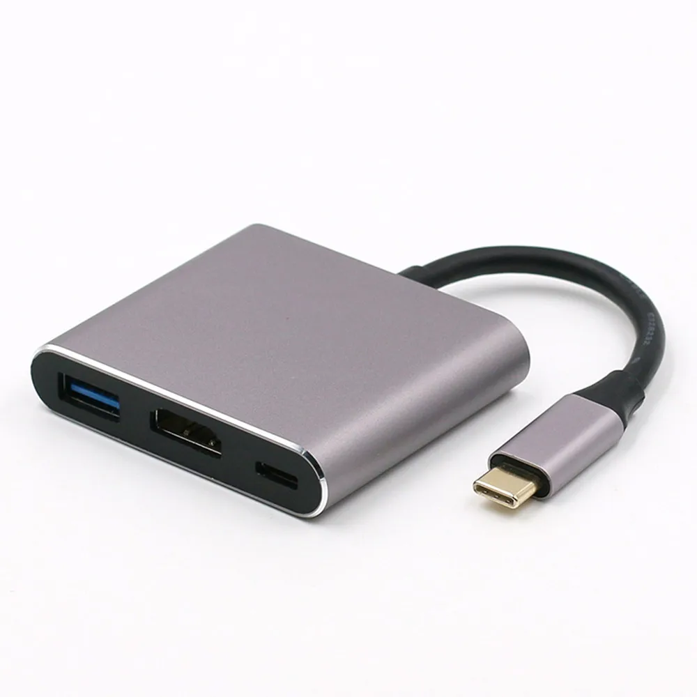 USB Type C к HDMI 3 0 зарядный адаптер конвертер 1 концентратор для MacBook Pro Pixel Huawei Mate20 Samsung