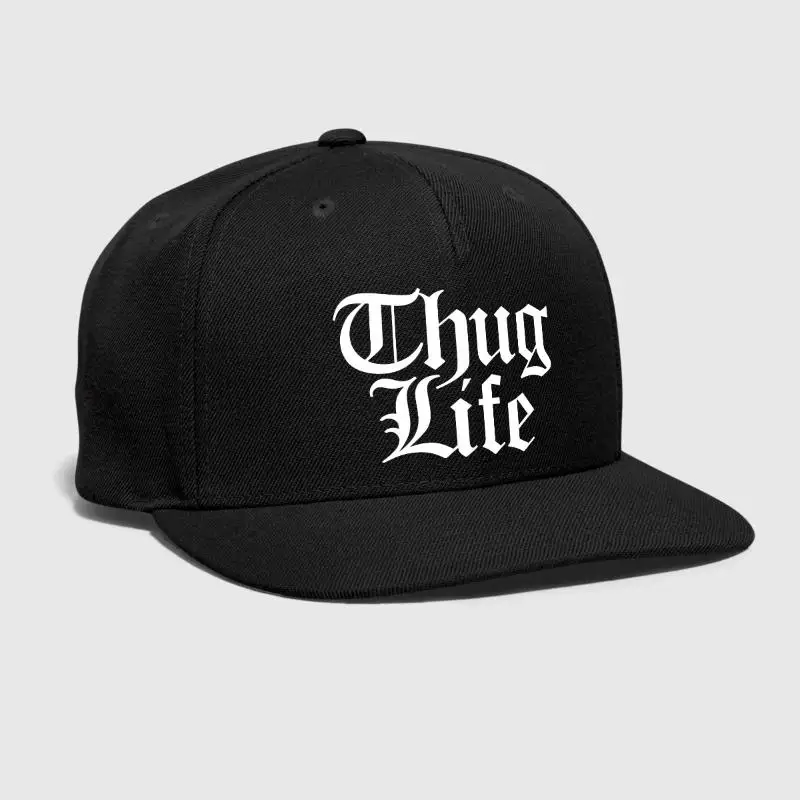 Thug life вышитые индивидуальные ручной работы cool уголовного умирает молодая
