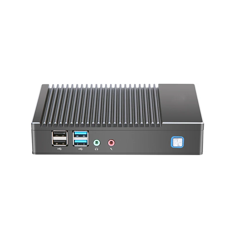 Настольный игровой компьютер без вентилятора AMD A6 1450 Quad core Windows Win10 Linux WIFI HDMI HTPC