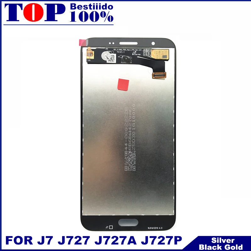 Высокое качество Полный дигитайзер ЖК s для samsung Galaxy J7 J727 SM-J727P J727V J727A телефон ЖК-дисплей сенсорный экран Замена