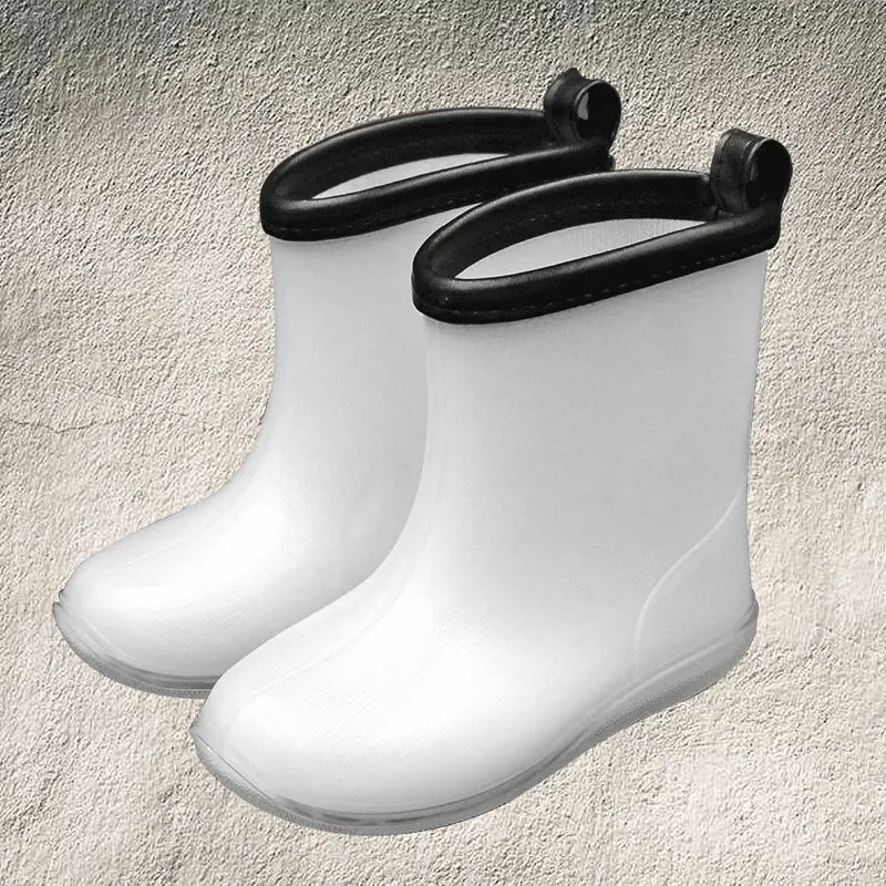 

Детские непромокаемые ботинки для маленьких девочек и мальчиков, высокое качество, нейтральные милые водонепроницаемые ботинки, Модные По...