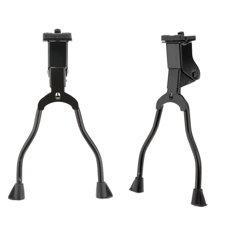 

Black Outdoor Double Leg Center Mount Stand Bicycle Bike Kickstand Adjustable
