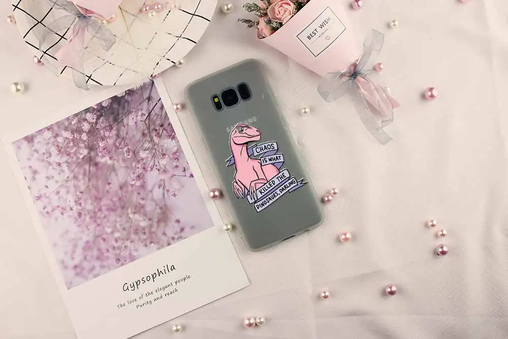Мягкий чехол для Samsung Galaxy S7 Edge S8 S9 S10 S11 S20 S21 Plus Lite E|Бамперы| |