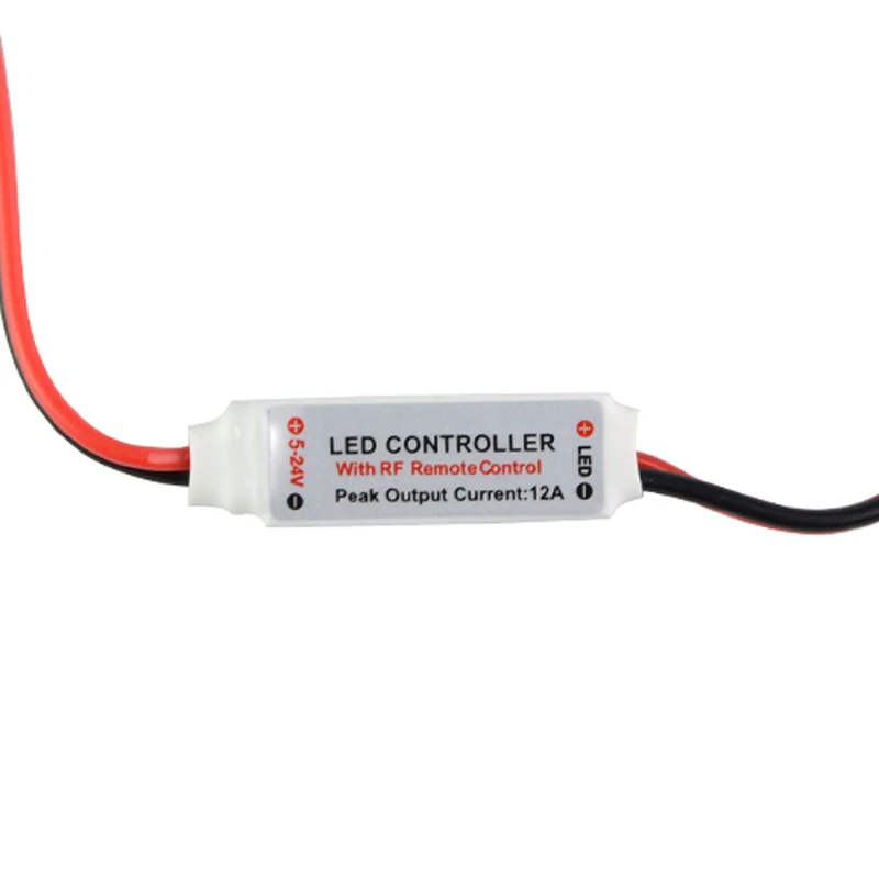 Беспроводной Одноцветный диммер постоянного тока с 10 клавишами RF 12 В клавиш