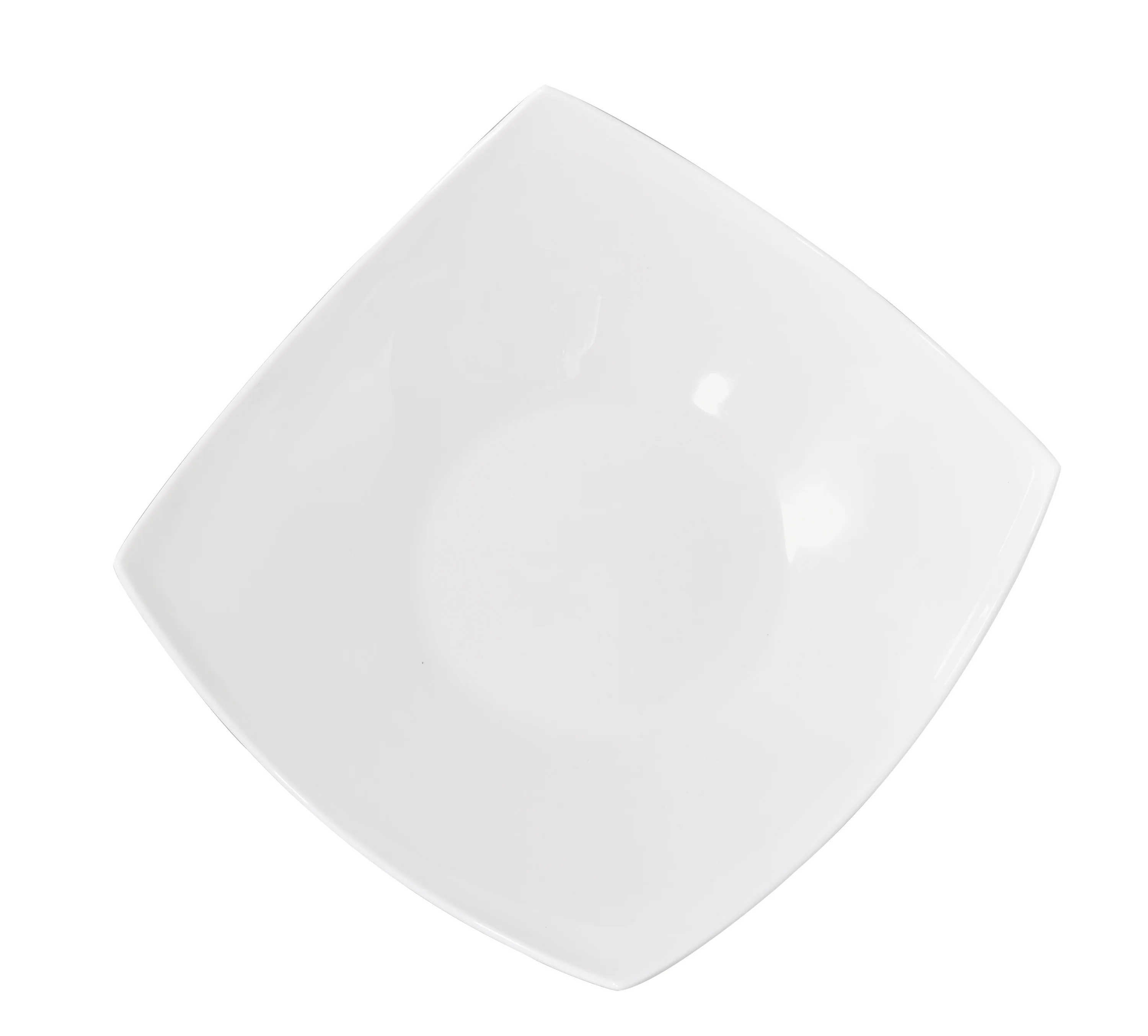 Керамическая тарелка 8 дюймов набор тарелок из белого костяного фарфора