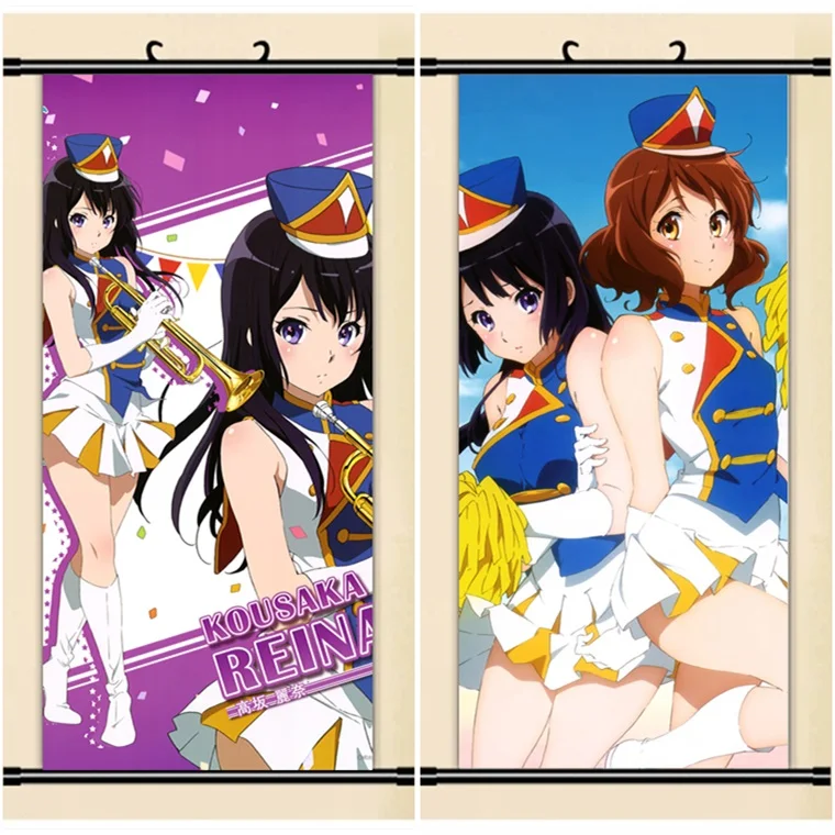 45X95 см звук! Hibike! Euphonium Reina Oumae Kumiko мультфильм аниме Искусство Настенная картина