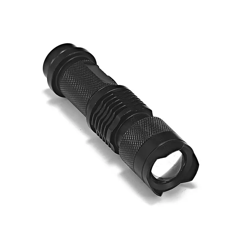 Economici 500pcs Mini Torcia A LED UV CREE Q5 Torcia A LED AA 14500 Batteria Zomable Camp Torcia Tattica Lampada Lanterna