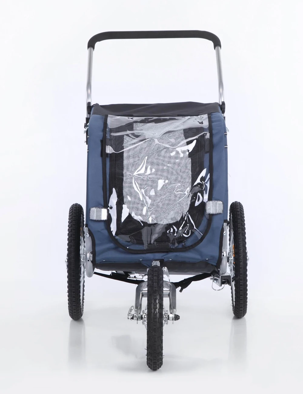 2 in 1 Bike Pet Trailer Bicycle Jogger for Dog Carts 10202 | Спорт и развлечения