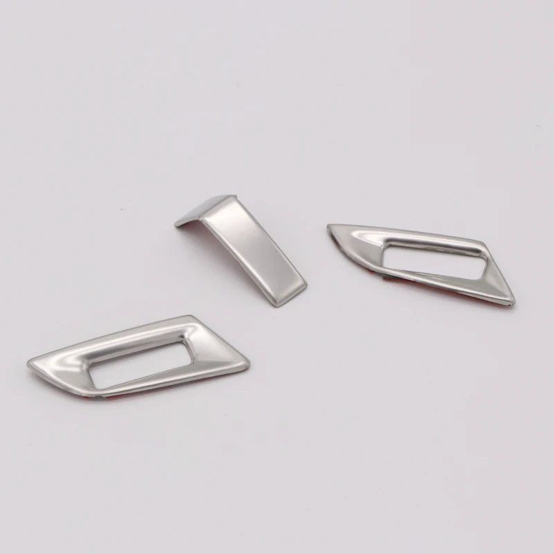 Левый руль! Для Peugeot 3008 GT 2017 2018 внутренняя консоль из нержавеющей стали Крышка